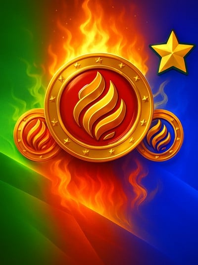 Burning Coins 100